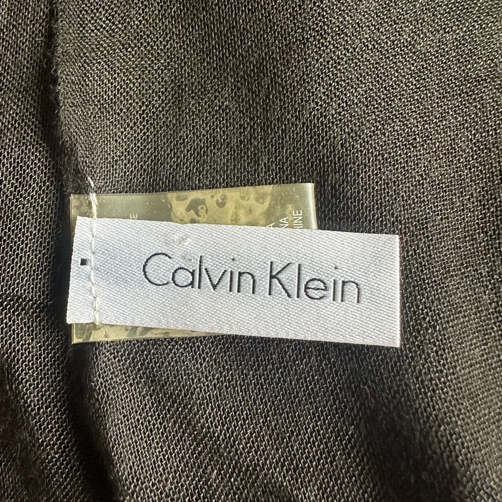 Calvin Klein Classic Black‎ Men's Scarf